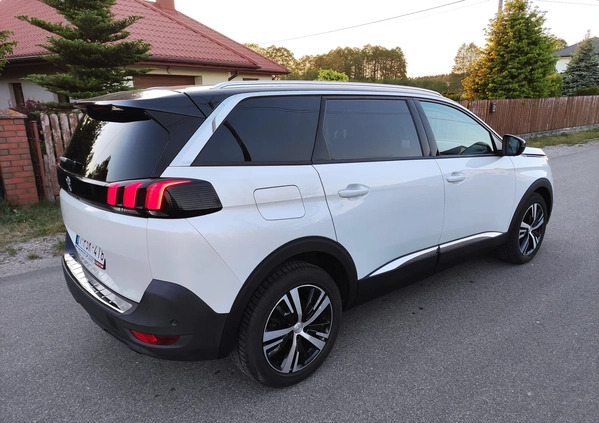 Peugeot 5008 cena 56999 przebieg: 128000, rok produkcji 2019 z Ostrołęka małe 631